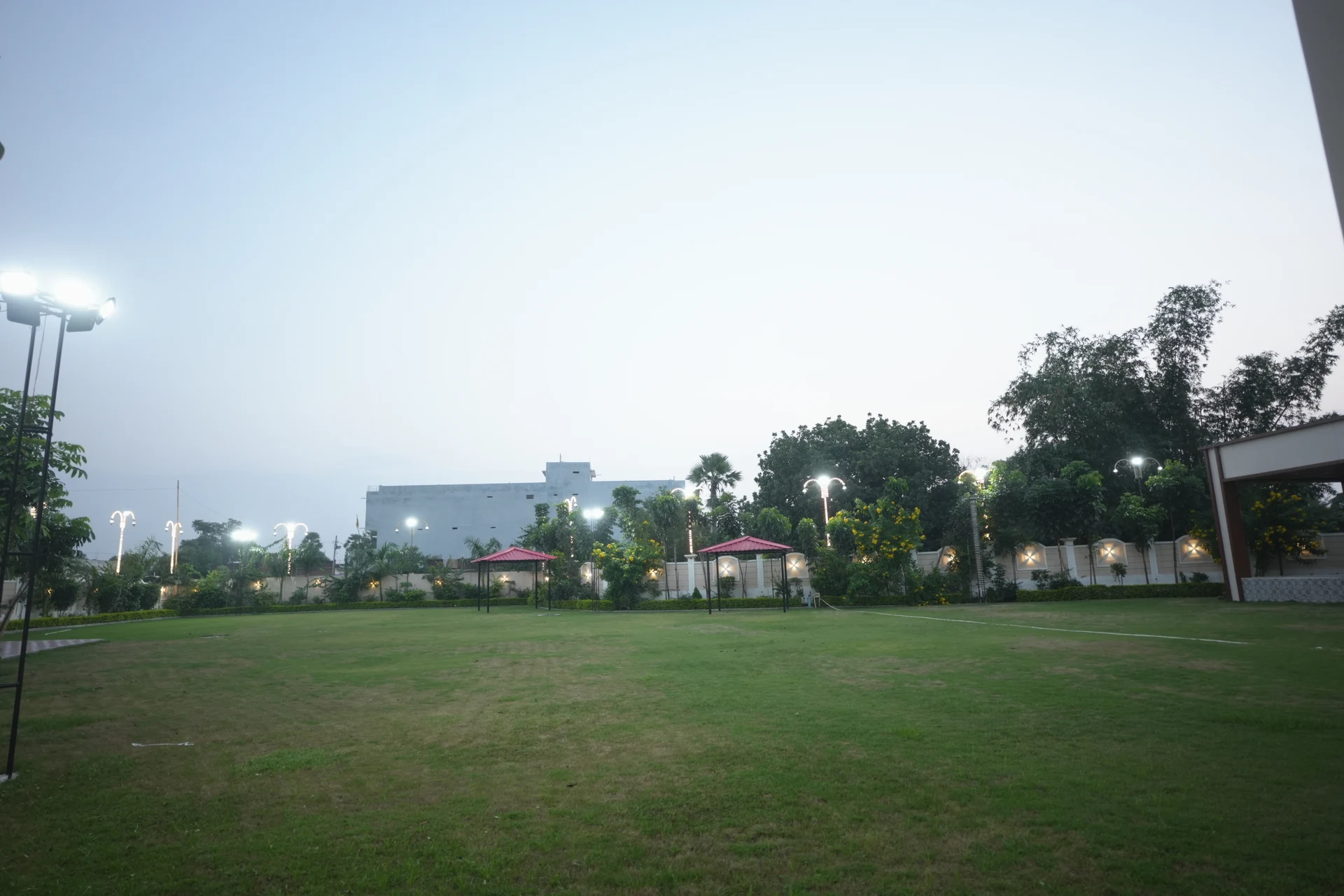 Under the open sky